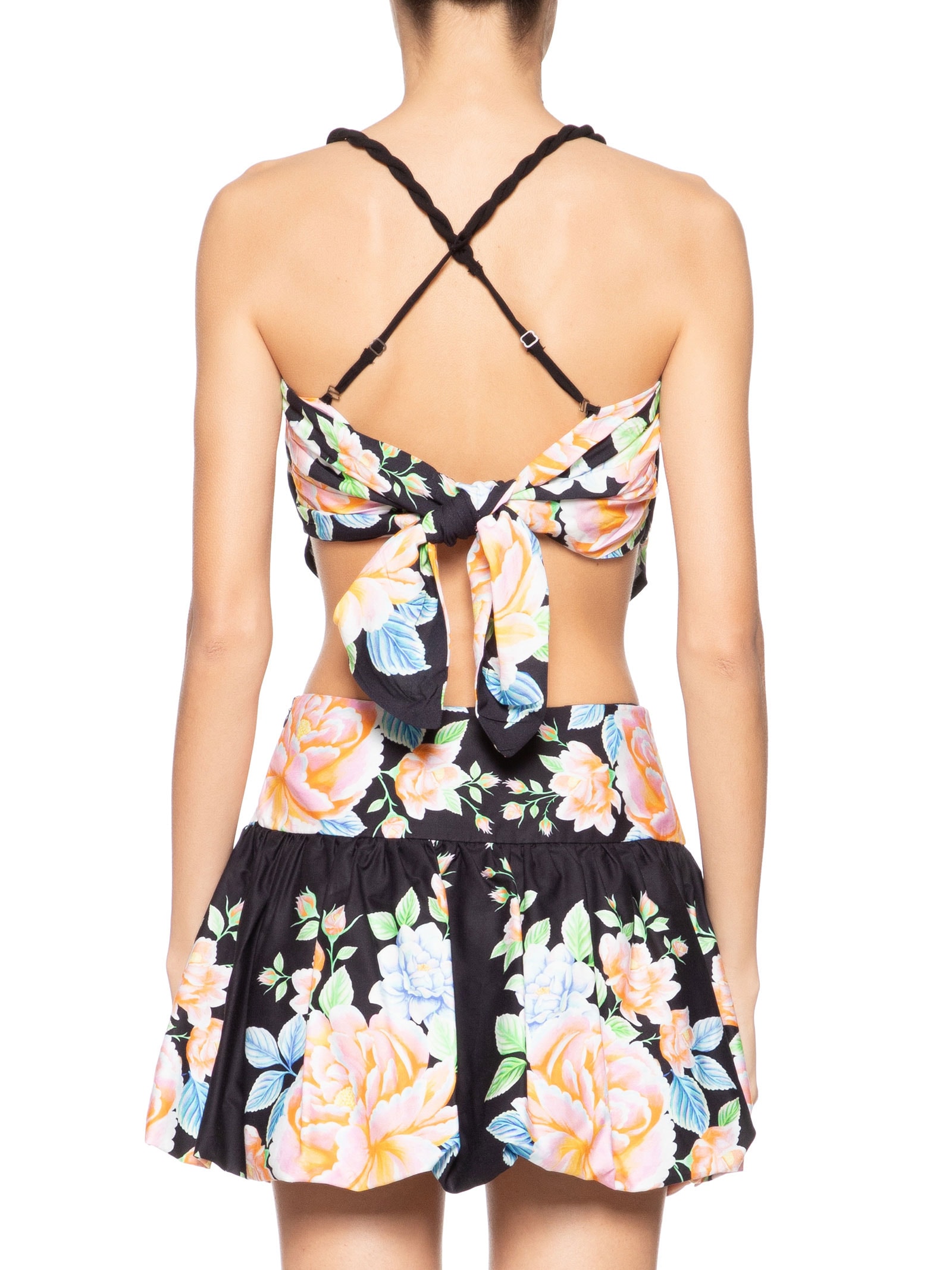 Blusa Feminina Floral Sofia Preto  Farm