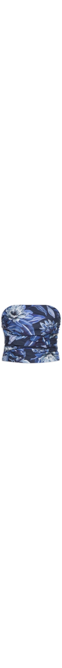 Blusa Feminina Floral Tati - Azul