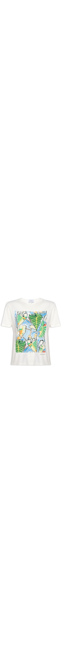 Blusa Feminina Folliage - Off White