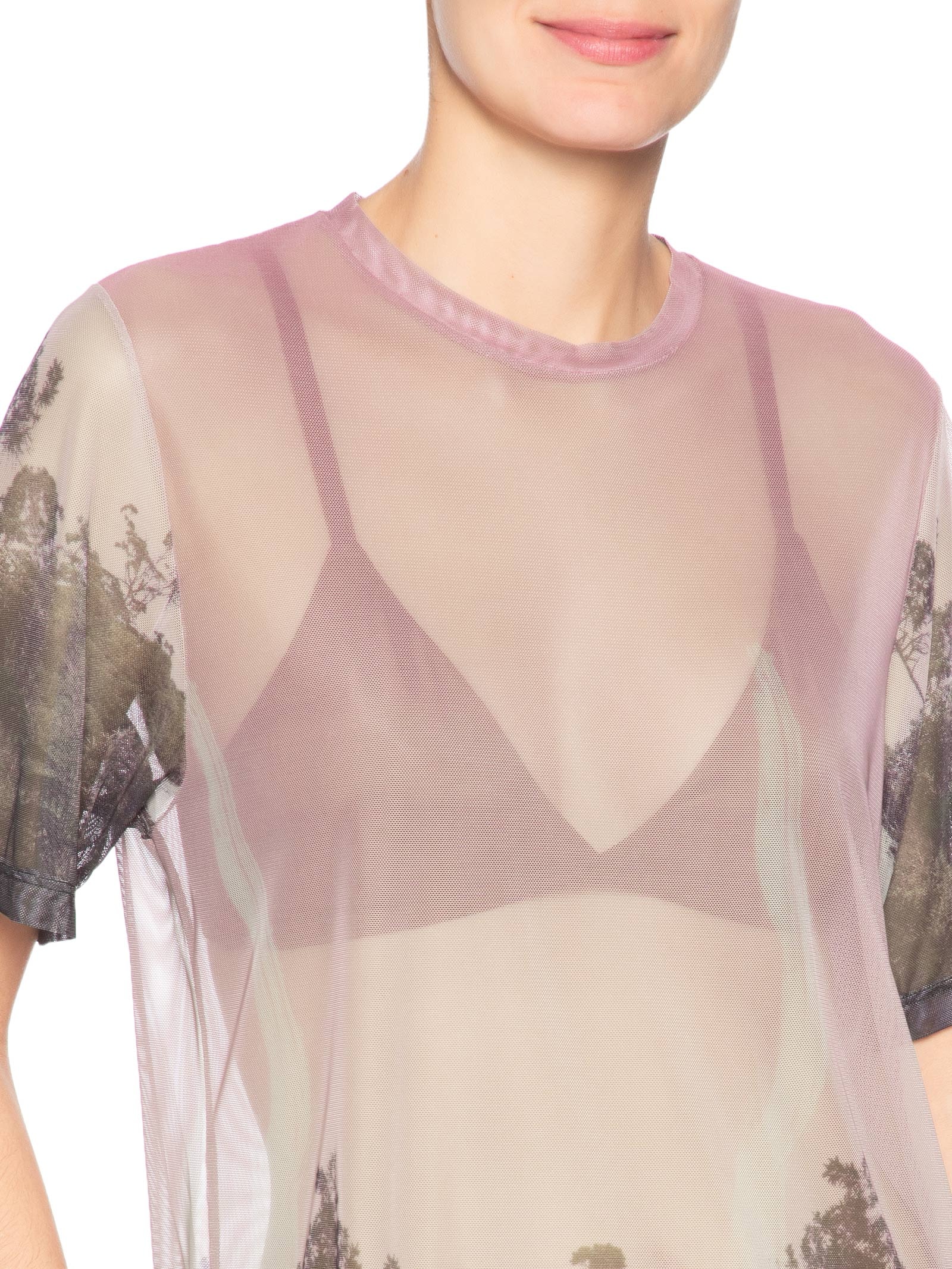 Blusa Feminina Fotográfico Selva Color – Rosa Animale
