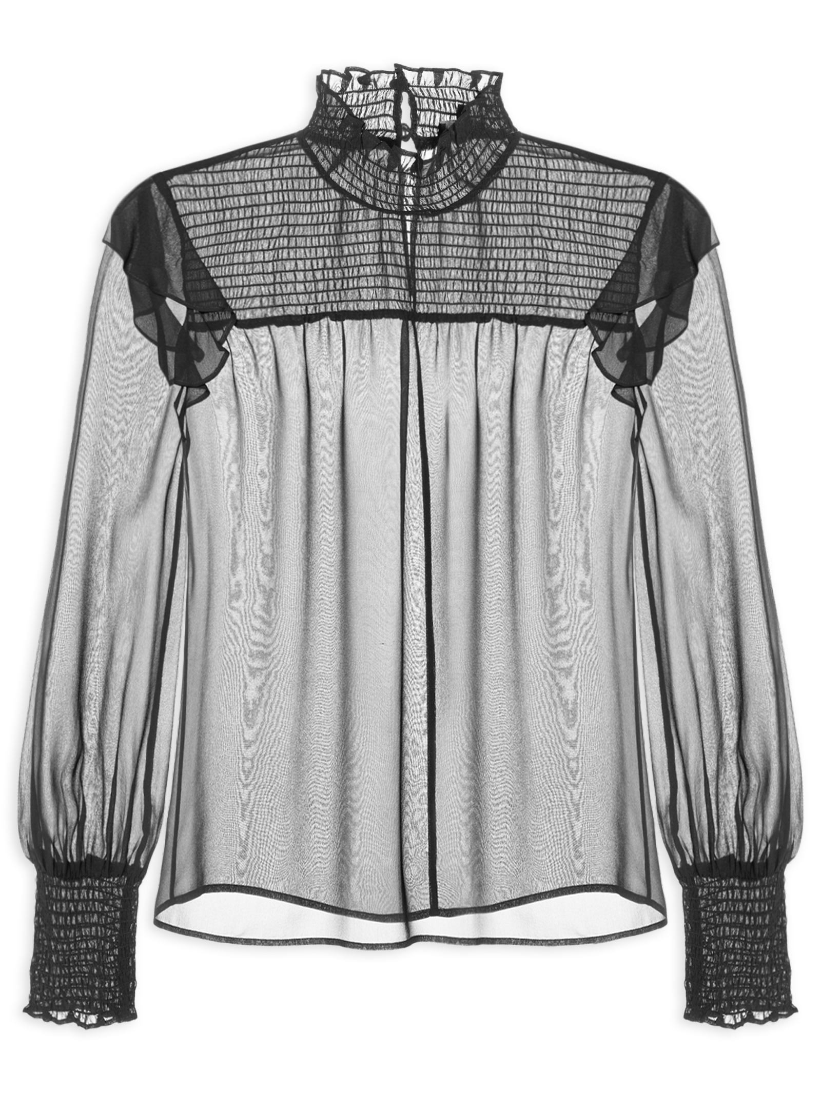 Blusa Feminina Francesca Preto Le Lis