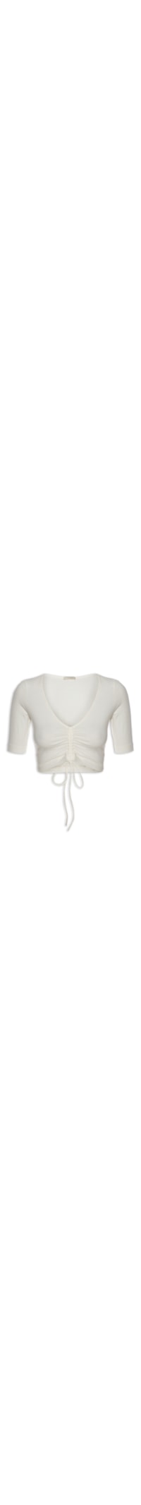 Blusa Feminina Franzidos - Off White