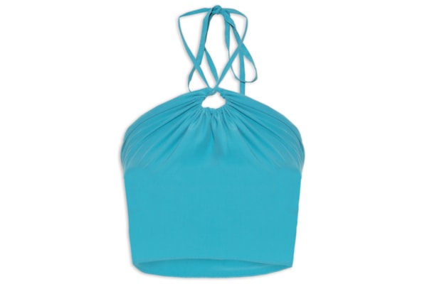 Blusa Feminina Frente Única - Azul