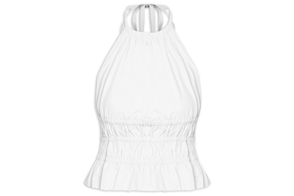 Blusa Feminina Frente Única - Branco