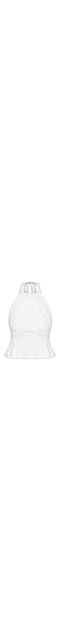 Blusa Feminina Frente Única - Branco