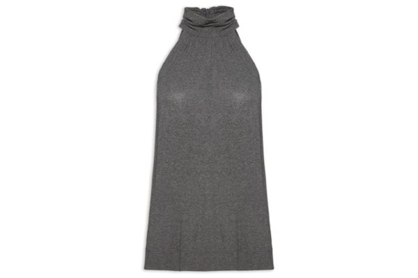 Blusa Feminina Frente Única - Cinza