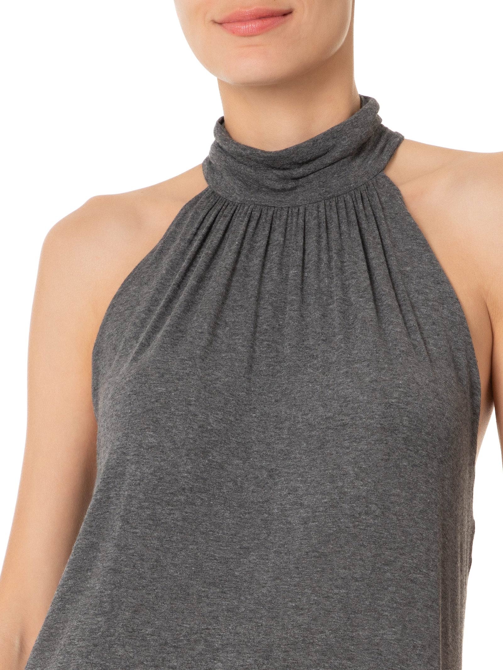 Blusa Feminina Frente Única Cinza Animale