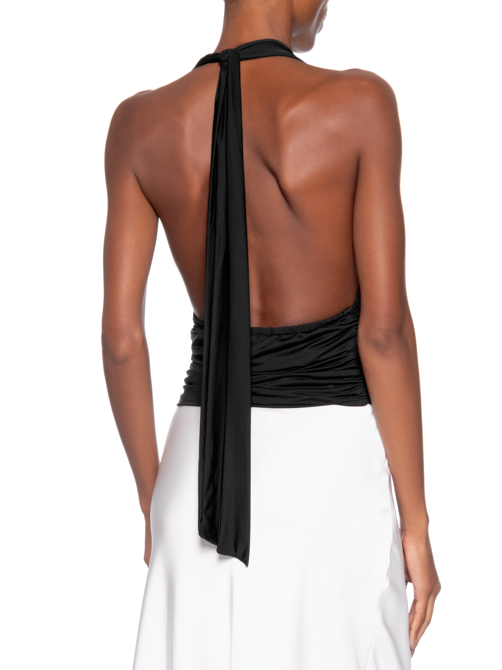 Blusa Feminina Frente Única Em Poliamida – Preto Market 33