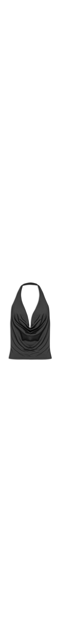Blusa Feminina Frente Única - Preto