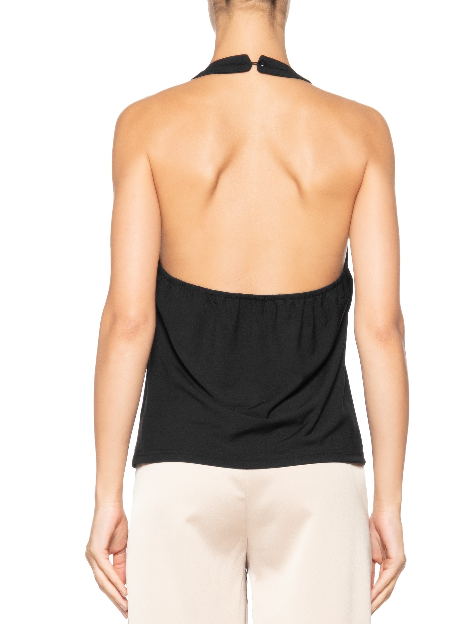 Blusa Feminina Frente Única Preto Market 33