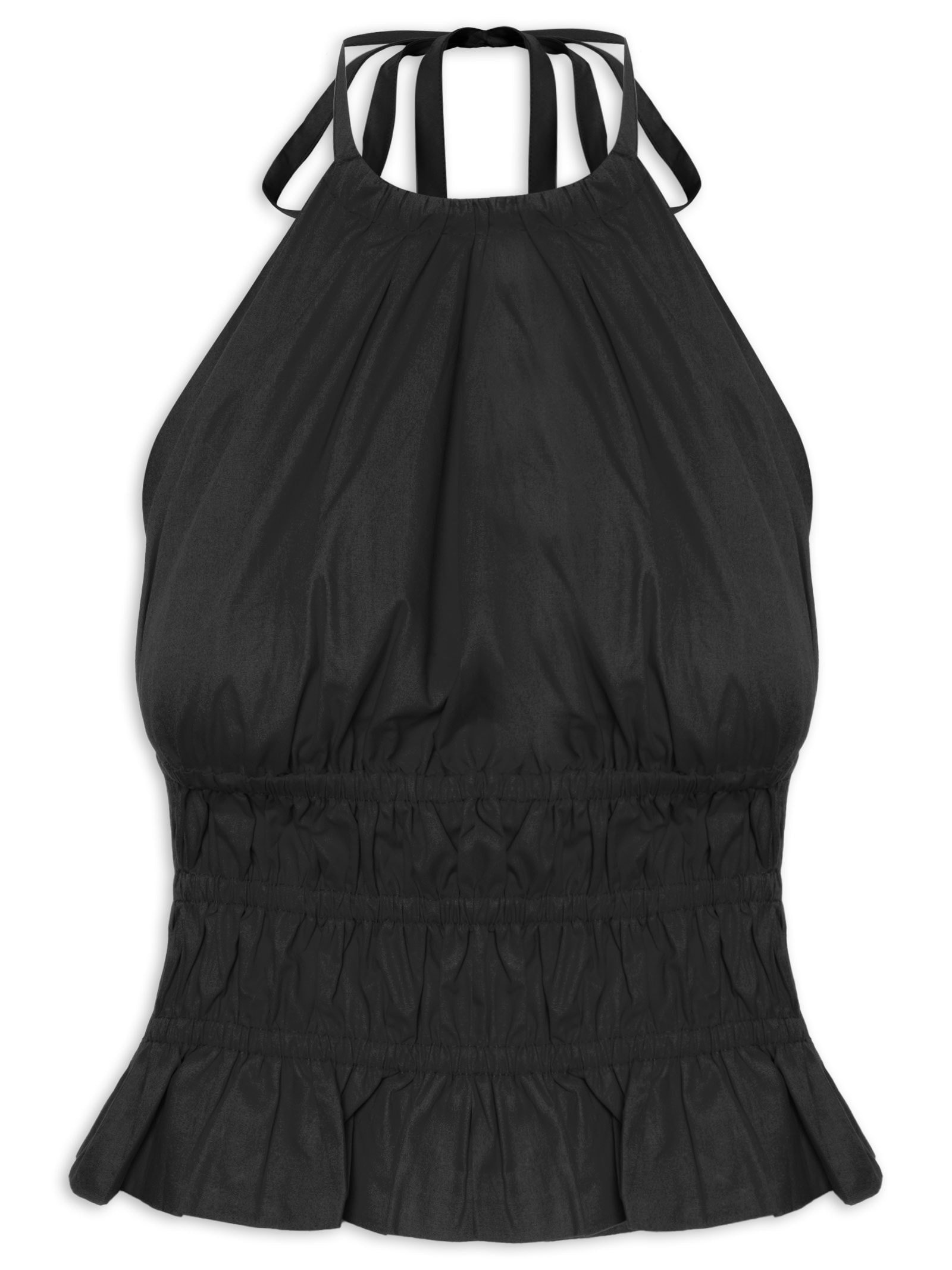 Blusa Feminina Frente Única Preto Market 33
