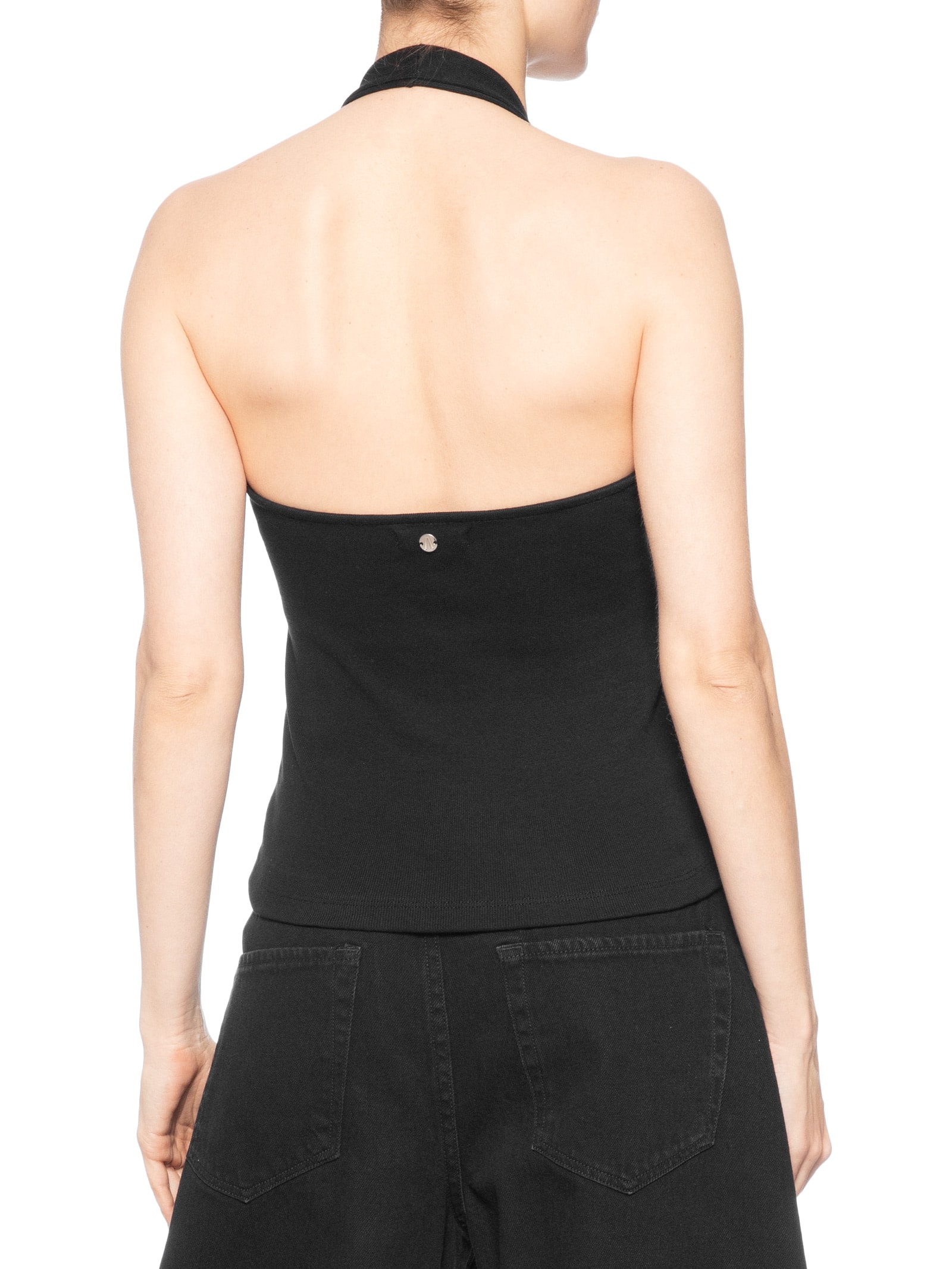 Blusa Feminina Frente Única Preto Animale Jeans