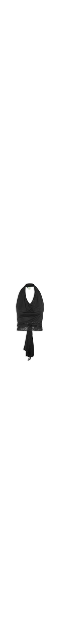 Blusa Feminina Frente Única - Preto