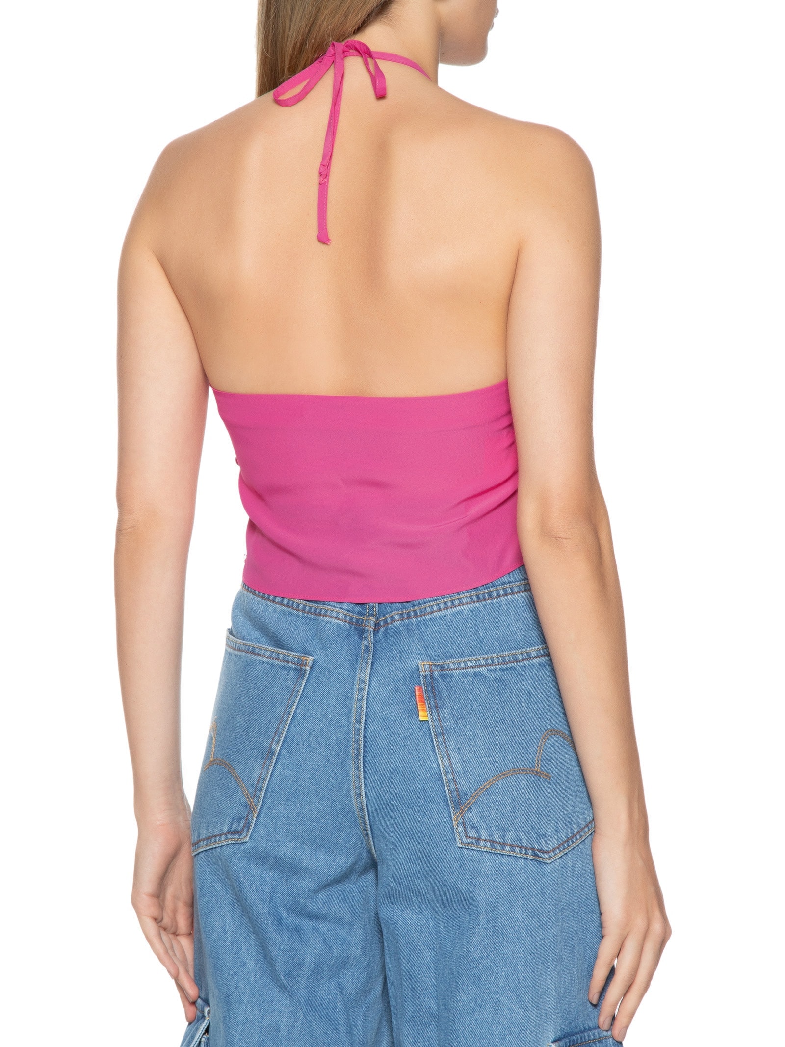 Blusa Feminina Frente Única Rosa Market 33