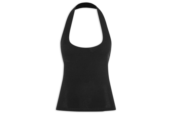 Blusa Feminina Frente Única Stella Basic - Preto