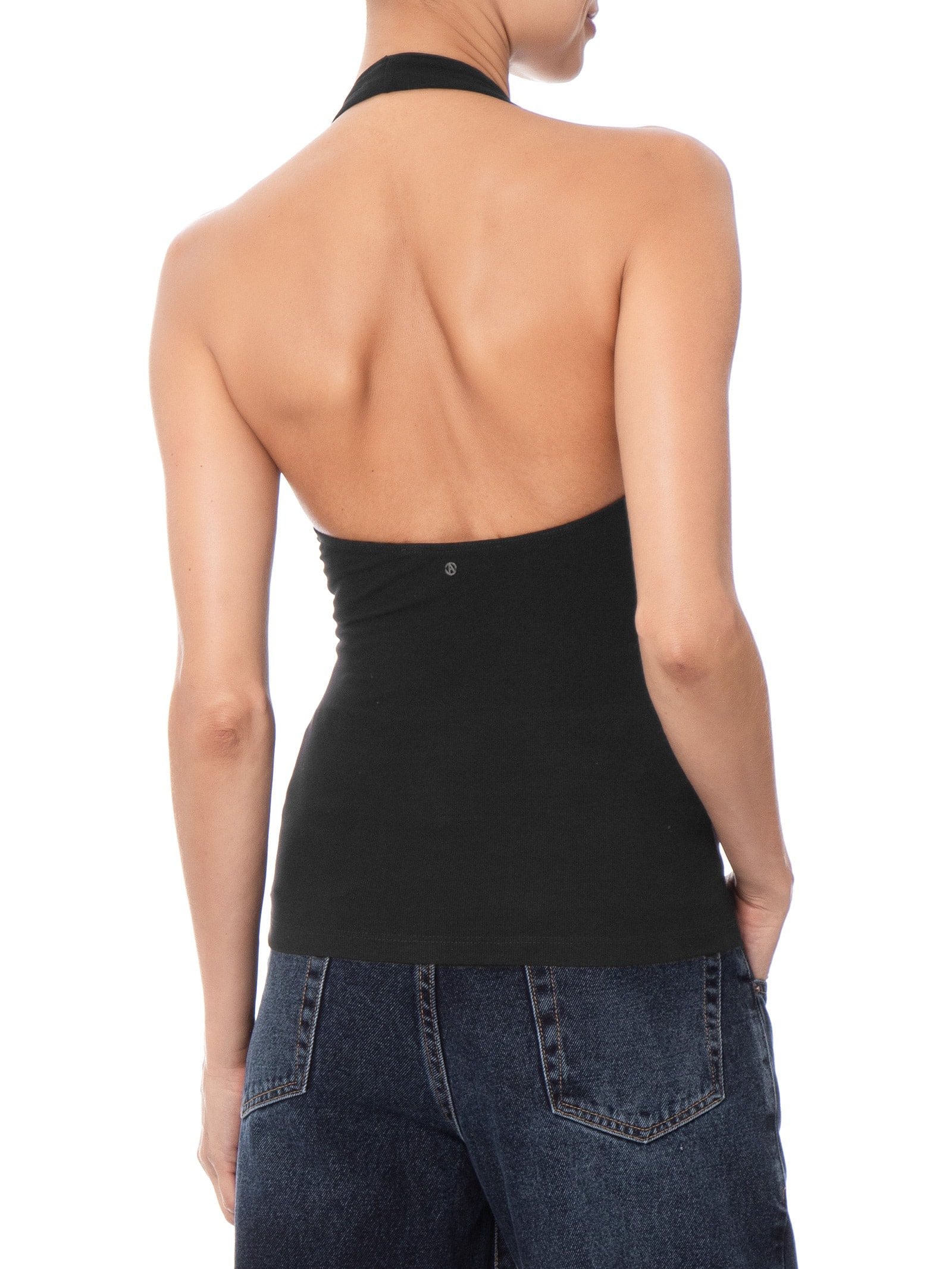 Blusa Feminina Frente Única Stella Basic Preto Animale