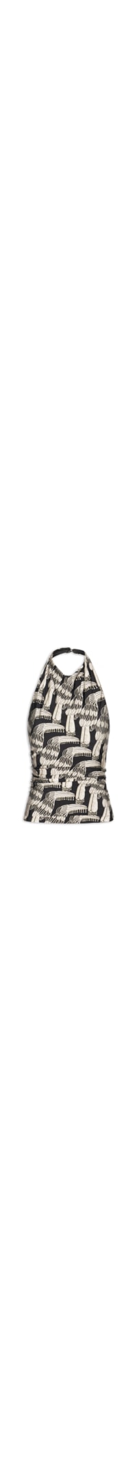 Blusa feminina Frente Única Tucanário - Preta