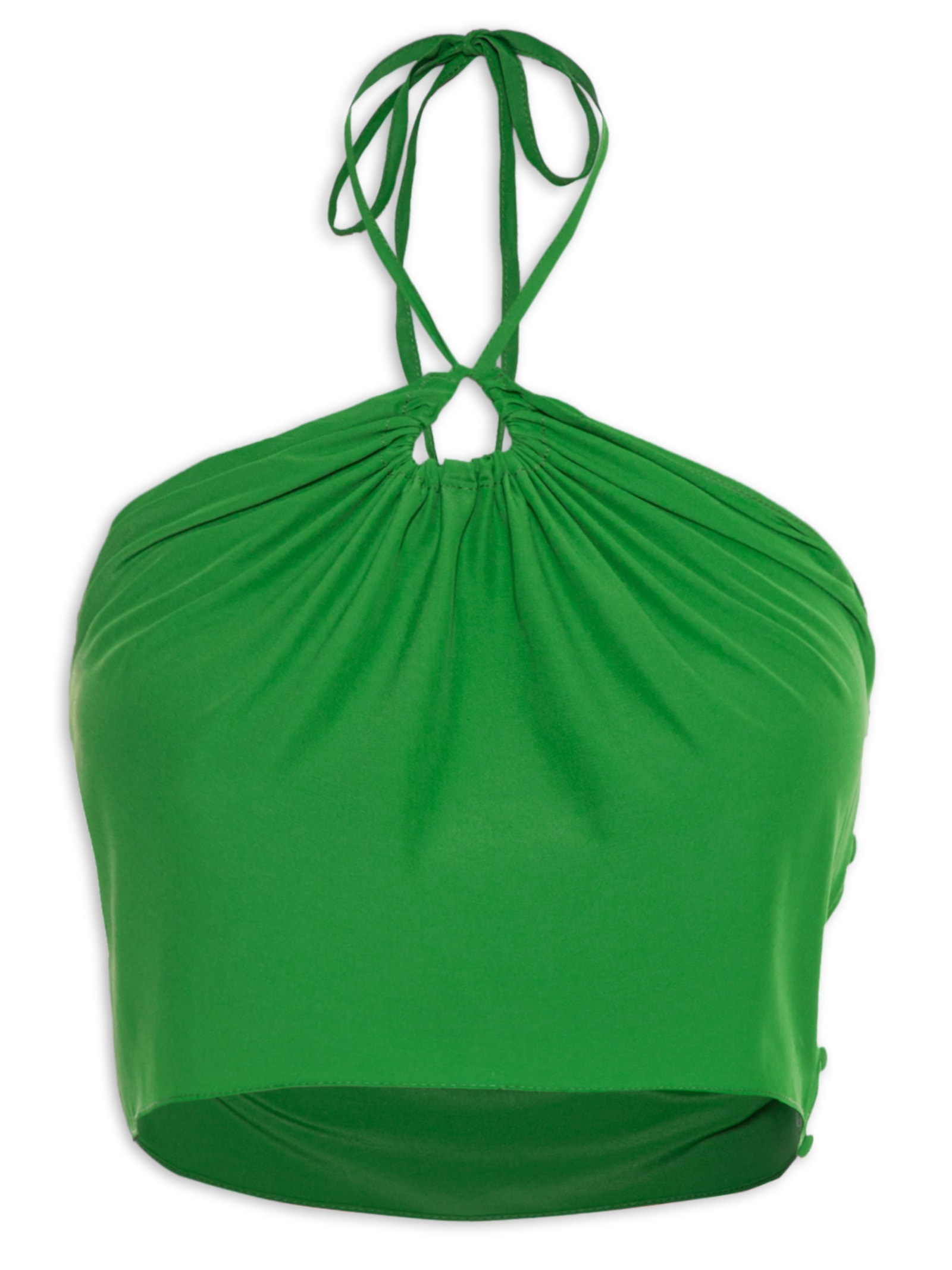 Blusa Feminina Frente Única Verde Market 33