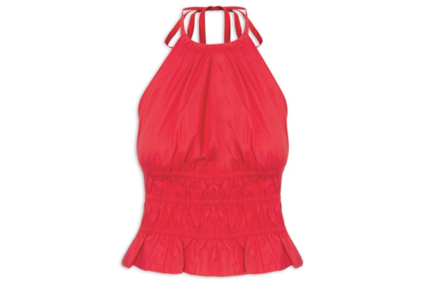 Blusa Feminina Frente Única - Vermelho