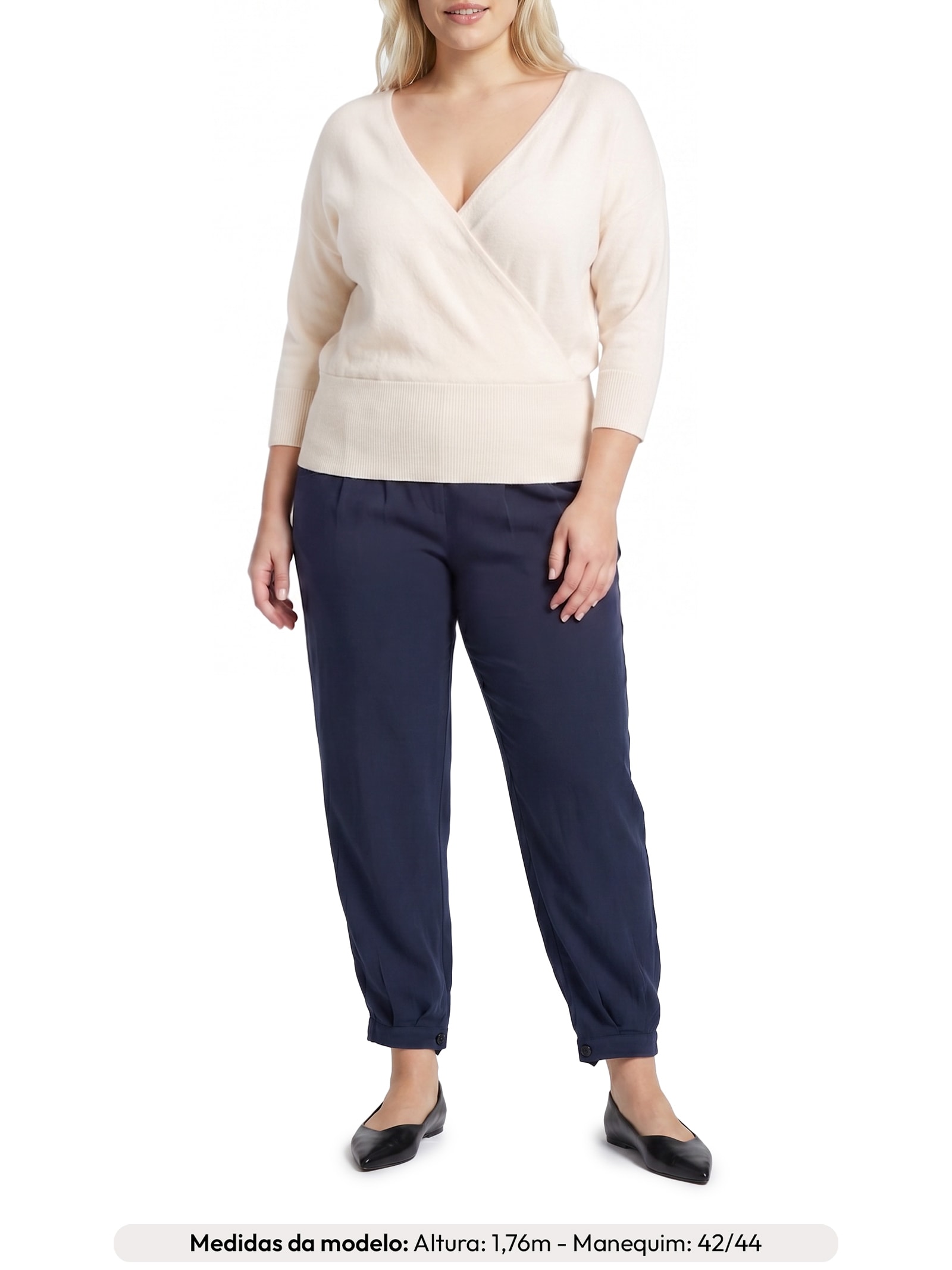 Blusa Feminina Gabi I Bege Le Lis
