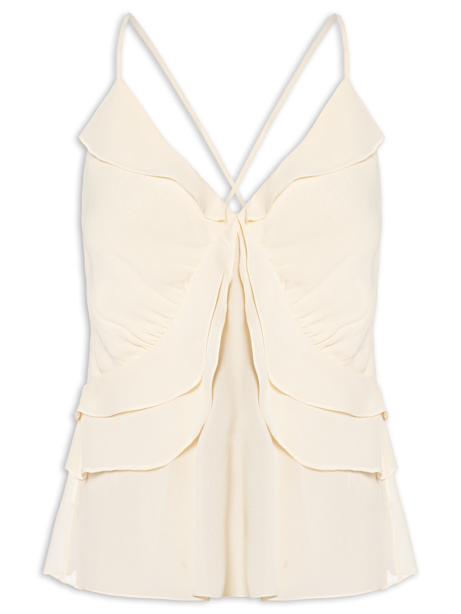 Blusa Feminina GGT Recortes Amarelo Dress To