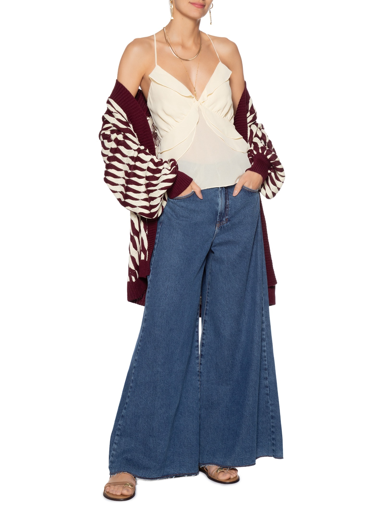 Blusa Feminina GGT Recortes Amarelo Dress To