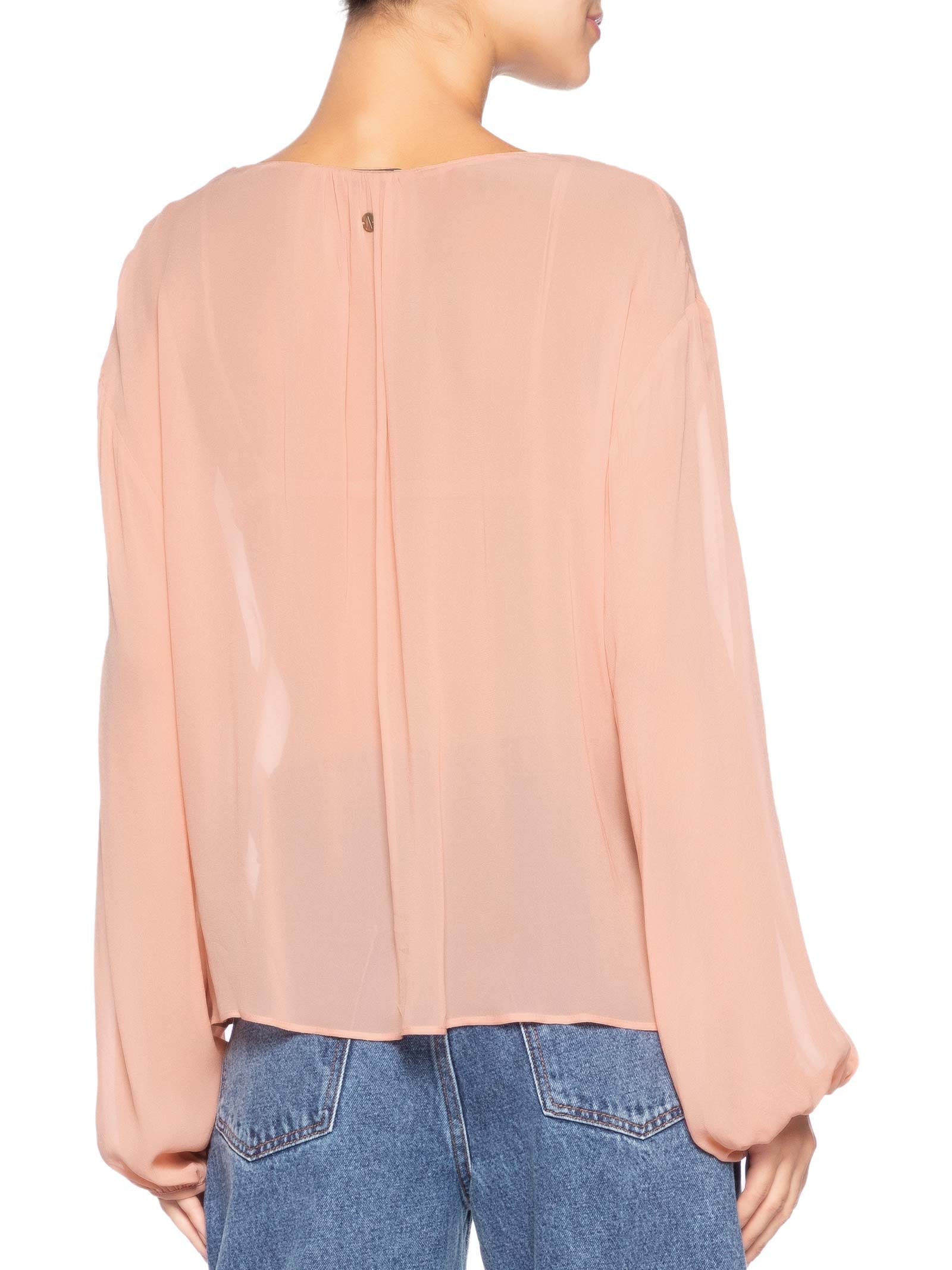 Blusa Feminina GGT Trançado Frente Feminina Rosa Animale Jeans