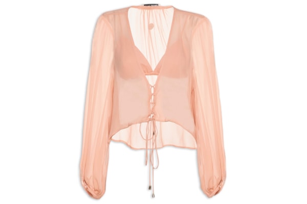 Blusa Feminina GGT Trançado Frente Feminina – Rosa