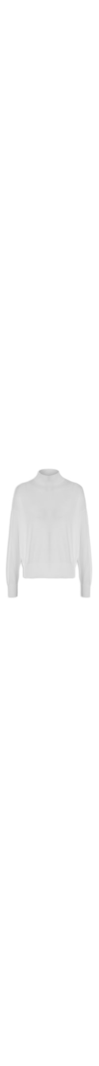 Blusa Feminina Gola Alta - Off White