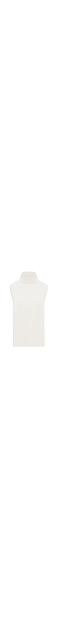Blusa Feminina Gola Alta Puro Cashmere - Off White