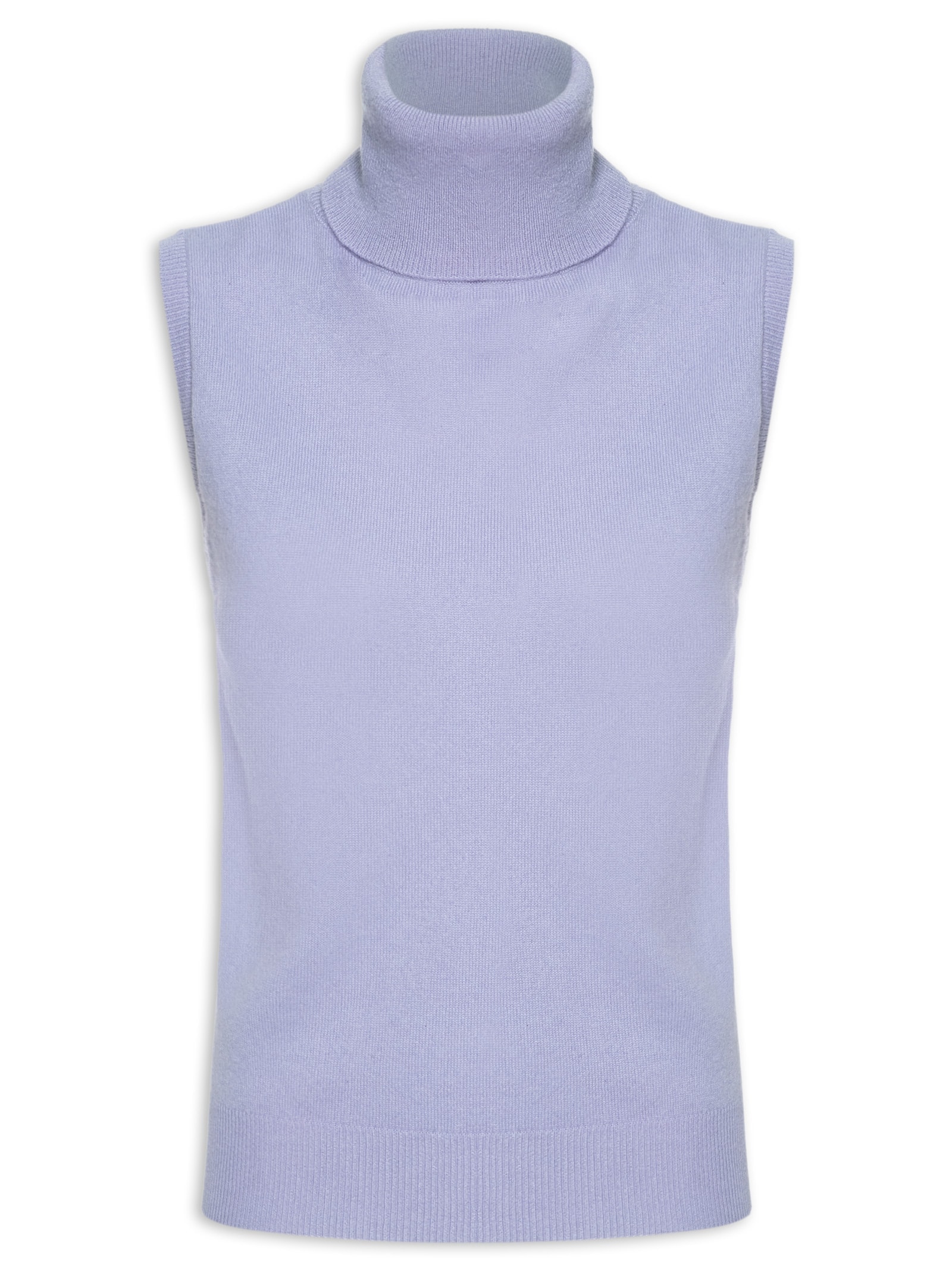 Blusa Feminina Gola Alta Puro Cashmere Roxo '2Essential