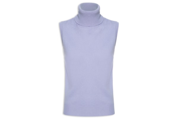 Blusa Feminina Gola Alta Puro Cashmere - Roxo