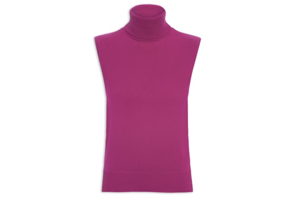 Blusa Feminina Gola Alta Puro Cashmere - Roxo