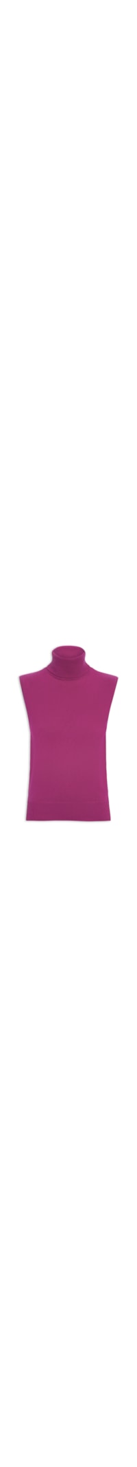 Blusa Feminina Gola Alta Puro Cashmere - Roxo
