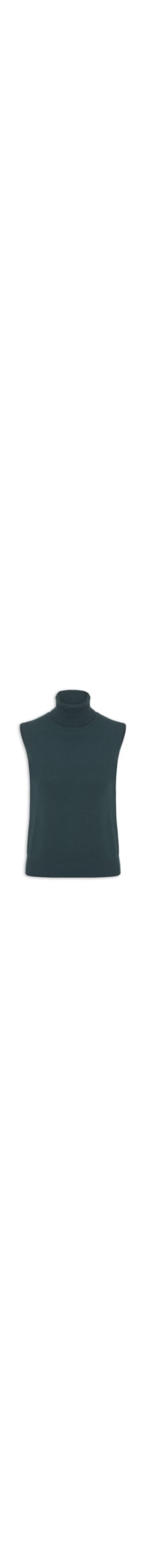 Blusa Feminina Gola Alta Puro Cashmere - Verde
