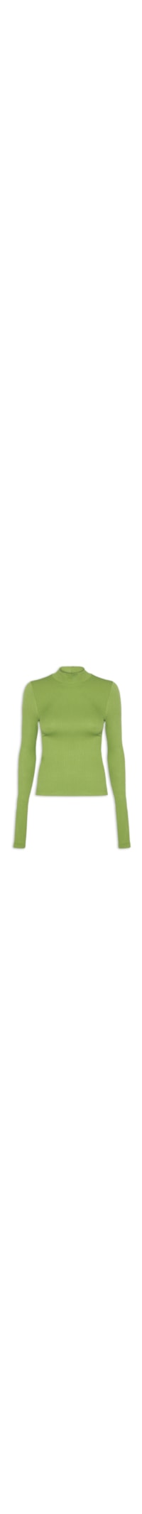 Blusa Feminina Gola Alta - Verde