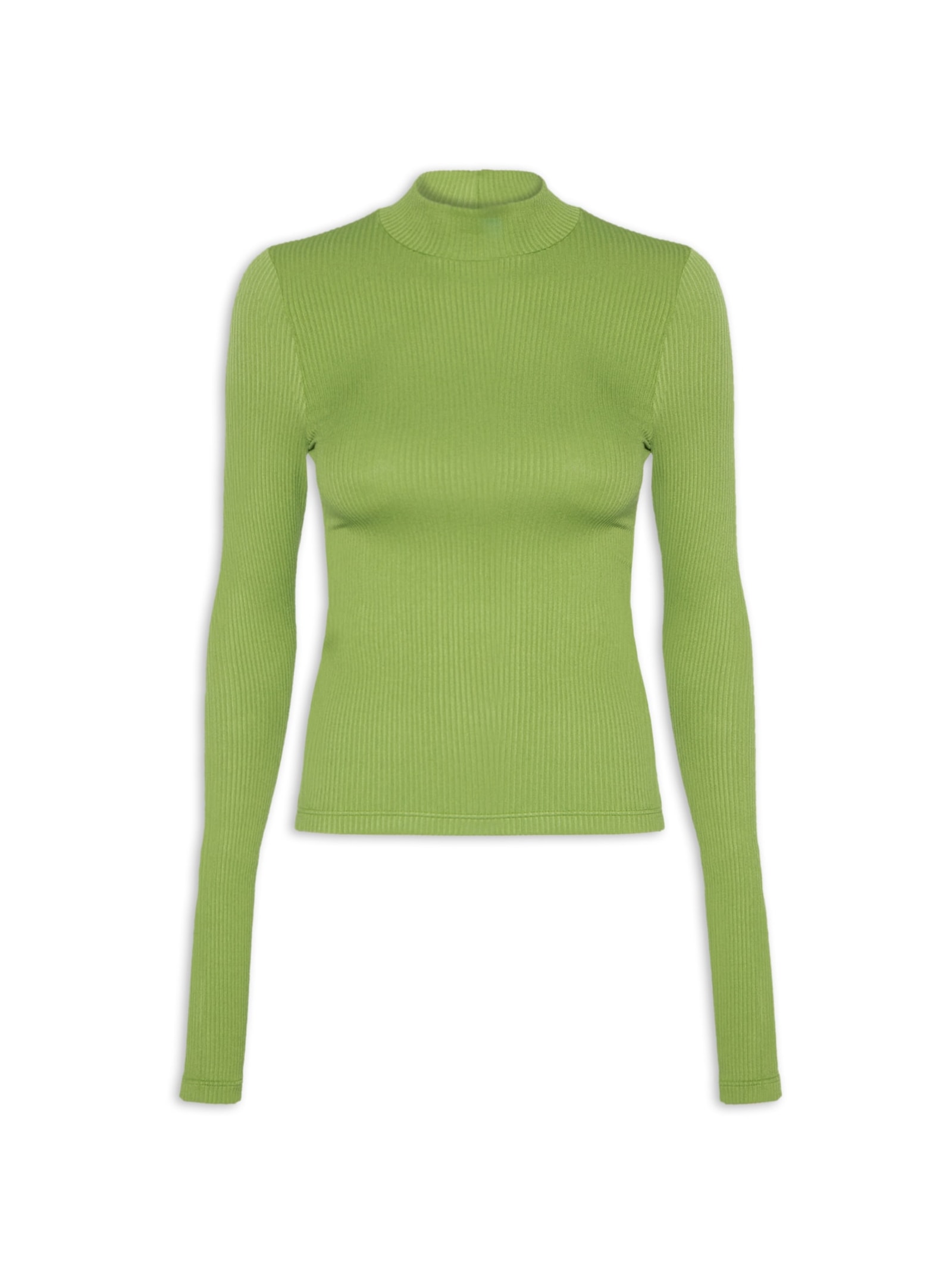Blusa Feminina Gola Alta Verde Farm