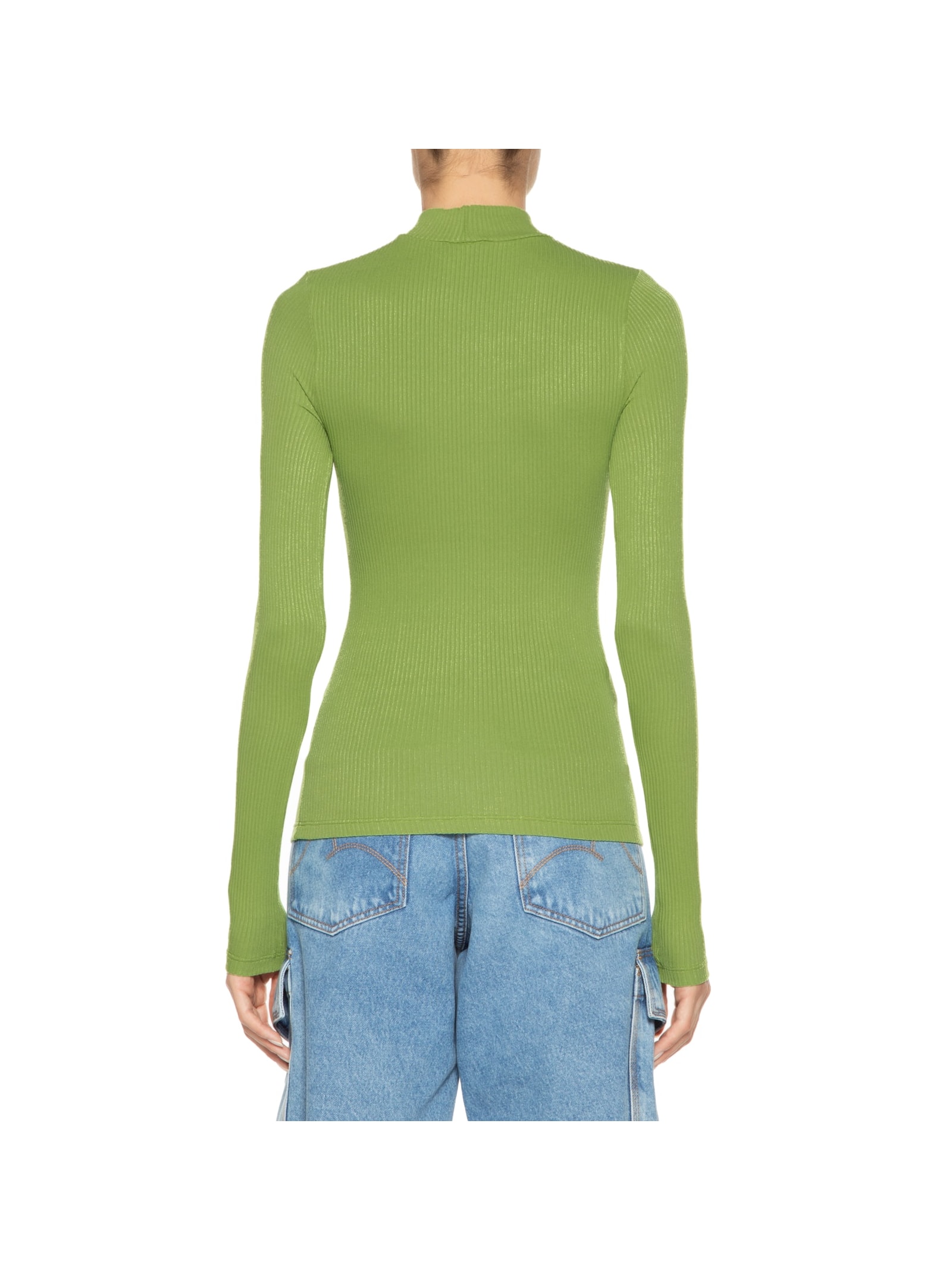 Blusa Feminina Gola Alta Verde Farm