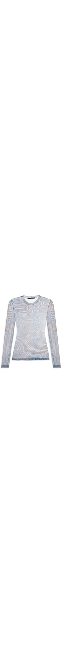 Blusa Feminina Gola Careca - Azul