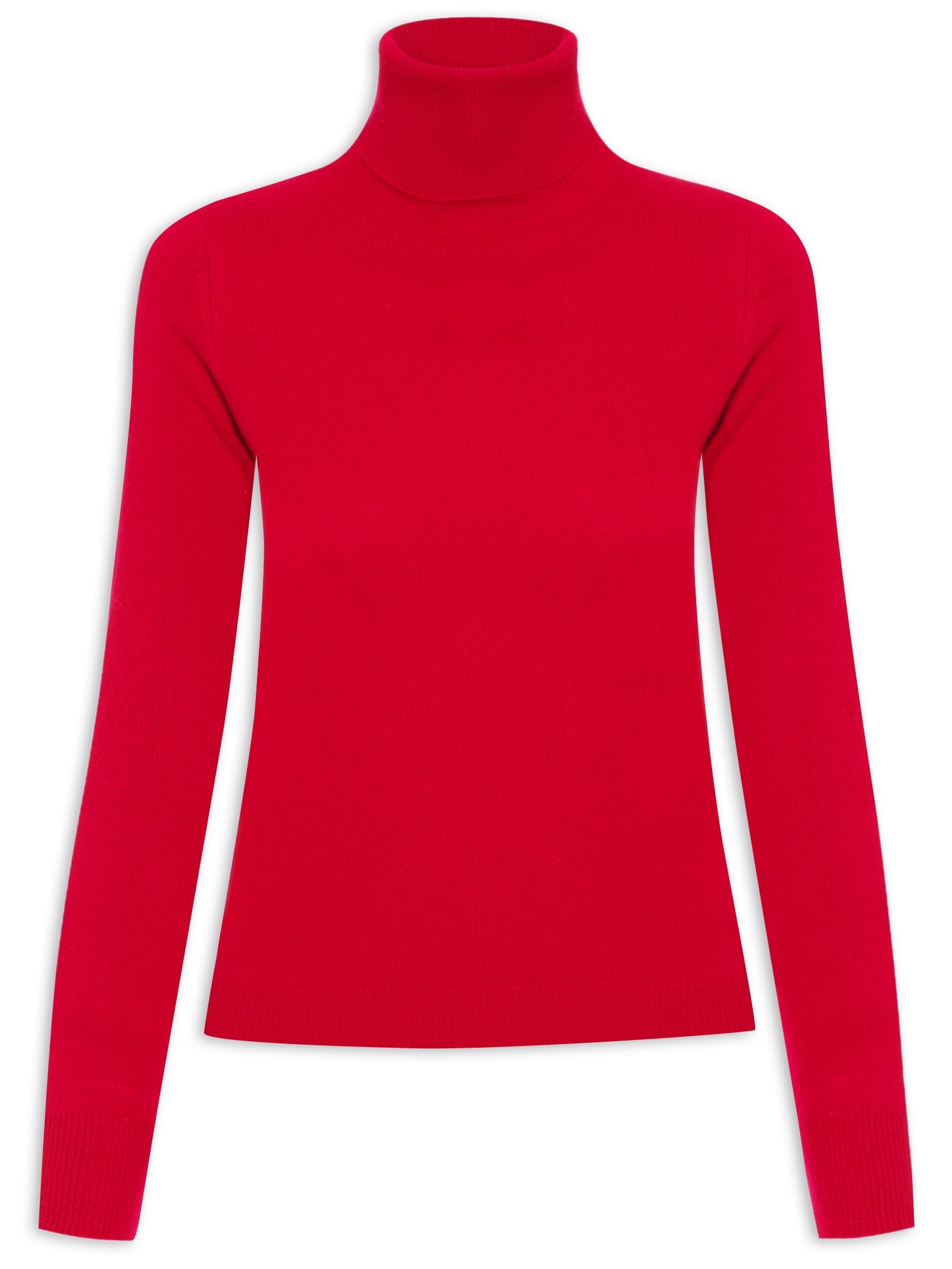 Blusa Feminina Gola Rolê Cashmere Vermelho '2Essential