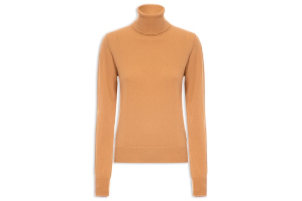 Blusa Feminina Gola Rolê Puro Cashmere - Laranja
