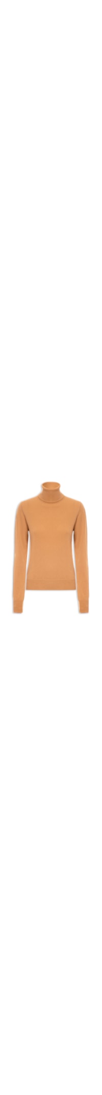Blusa Feminina Gola Rolê Puro Cashmere - Laranja