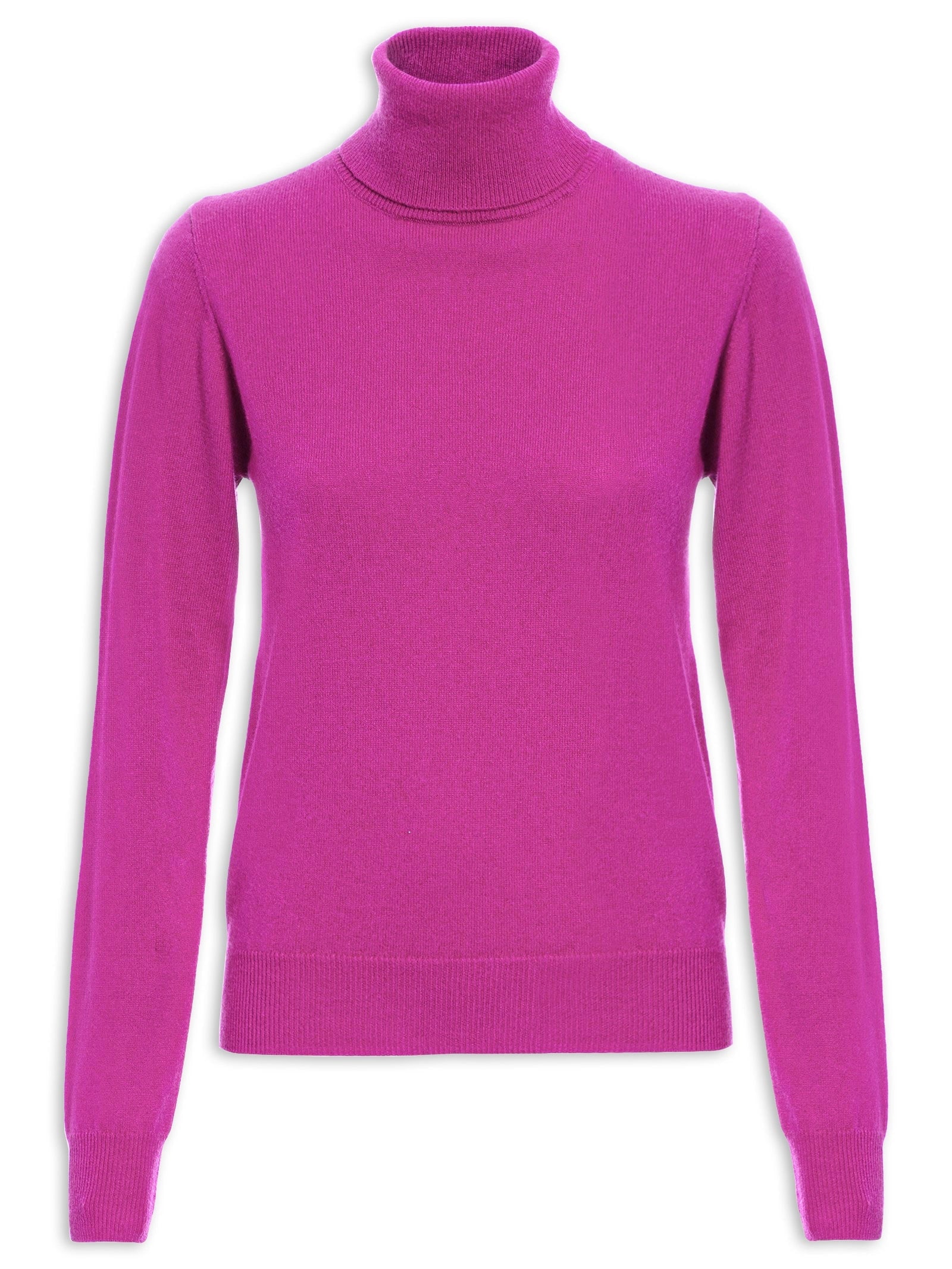 Blusa Feminina Gola Rolê Puro Cashmere Rosa '2Essential