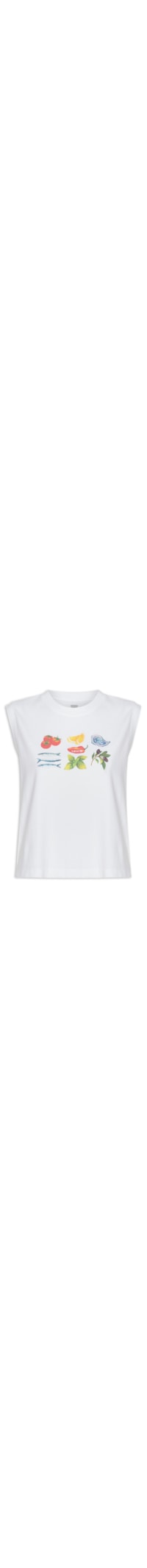Blusa Feminina GR Boxy Tank - Branco