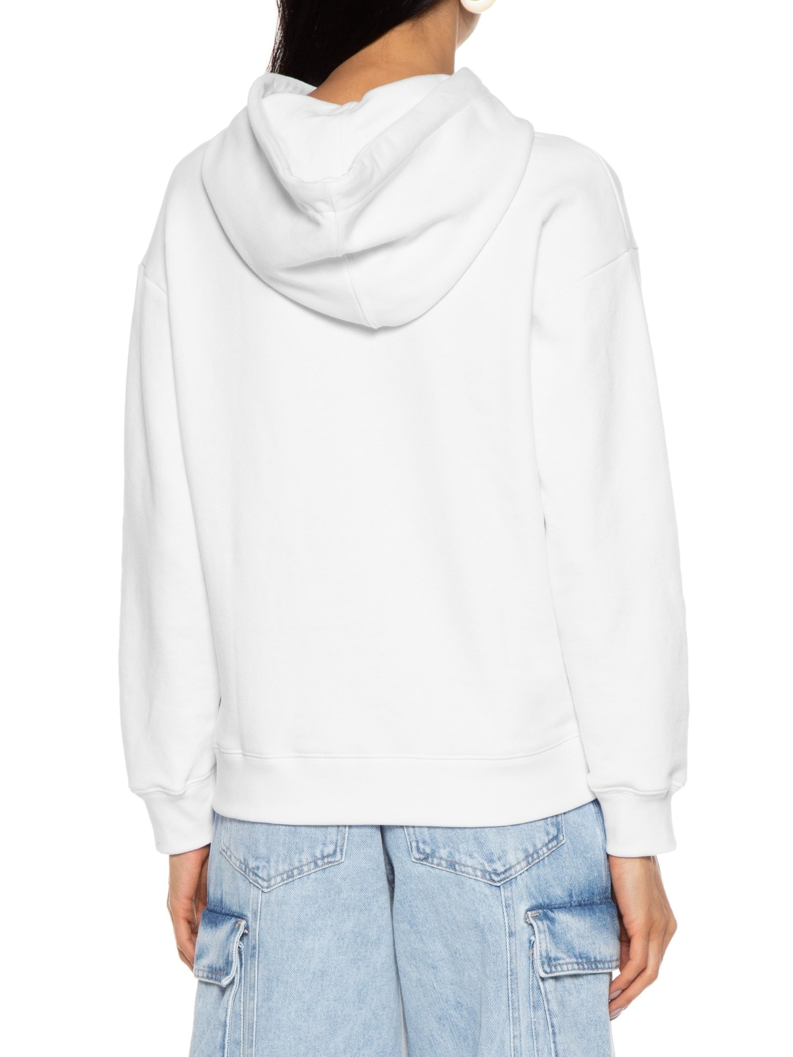 Blusa Feminina Graphic Standard Hoodie Branco Levi's