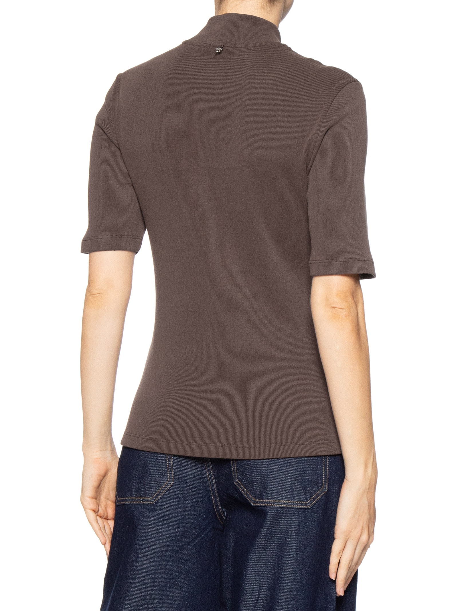 Blusa Feminina Halina Marrom Le Lis