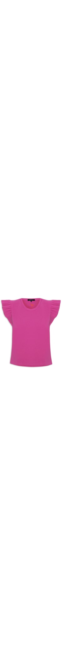 Blusa Feminina Heart Babados - Rosa