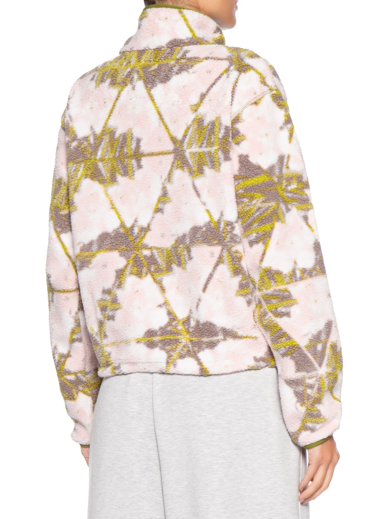 Blusa Feminina Helvetia™ II Printed Cropped Half Snap – Rosa Columbia