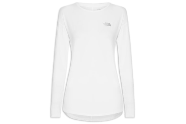 Blusa Feminina Hyper Tee L/S Crew - Branco
