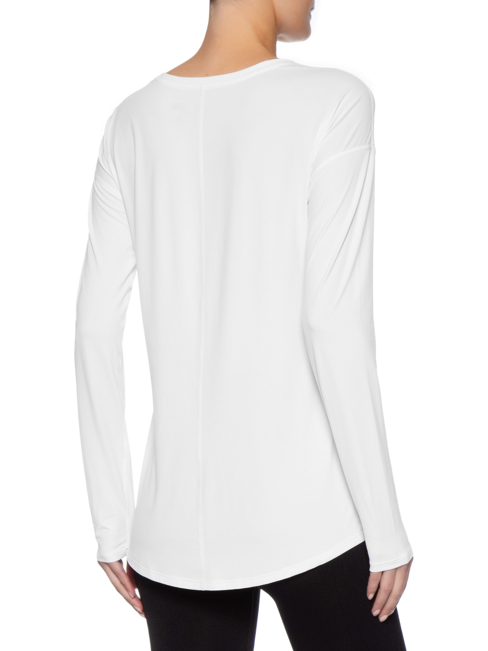 Blusa Feminina Hyper Tee L/S Crew Branco The North Face